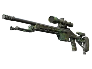 Souvenir SSG 08 | Jungle Dashed (Field-Tested)