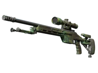 Souvenir SSG 08 | Jungle Dashed (Minimal Wear)