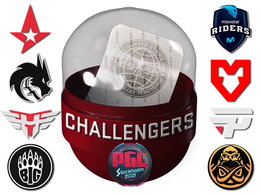 Stockholm 2021 Challengers Sticker Capsule