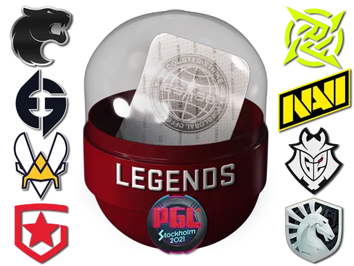 Stockholm 2021 Legends Sticker Capsule