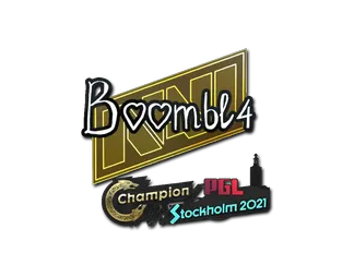 Sticker | Boombl4 | Stockholm 2021