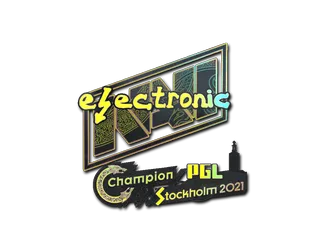 Sticker | electroNic (Holo) | Stockholm 2021