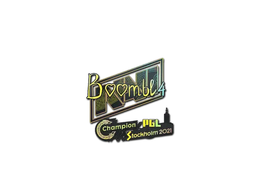 Sticker | Boombl4 (Holo) | Stockholm 2021