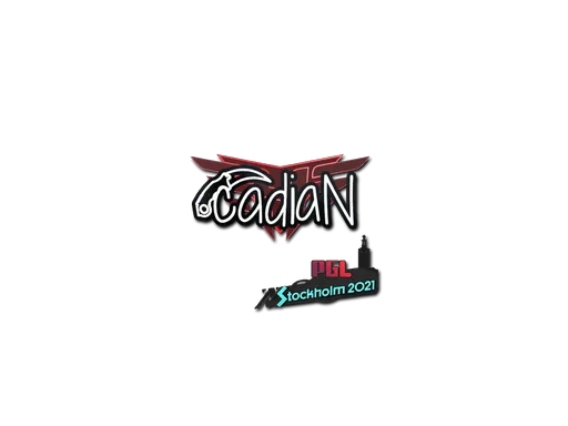 Sticker | cadiaN | Stockholm 2021