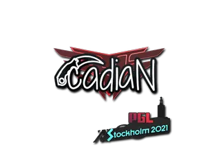 Sticker | cadiaN | Stockholm 2021
