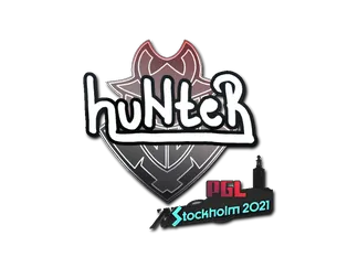Sticker | huNter- | Stockholm 2021
