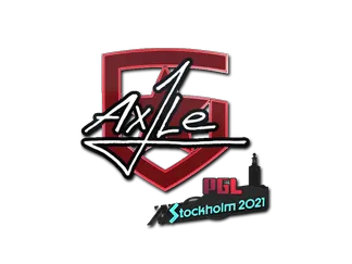 Sticker | Ax1Le | Stockholm 2021