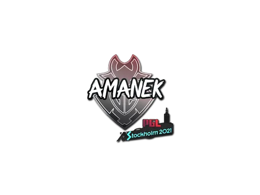 Sticker | AMANEK | Stockholm 2021