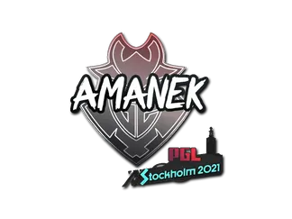 Sticker | AMANEK | Stockholm 2021