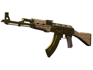 Souvenir AK-47 | Gold Arabesque (Field-Tested)