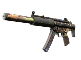 MP5-SD | Necro Jr. (Battle-Scarred)