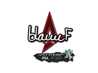 Sticker | blameF (Glitter) | Antwerp 2022