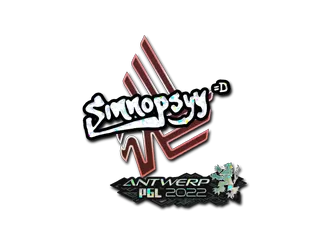 Sticker | sinnopsyy (Glitter) | Antwerp 2022