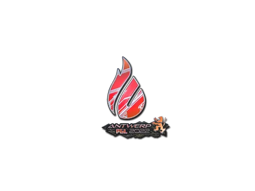 Sticker | Copenhagen Flames (Holo) | Antwerp 2022