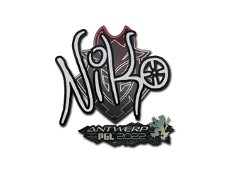 Sticker | NiKo | Antwerp 2022