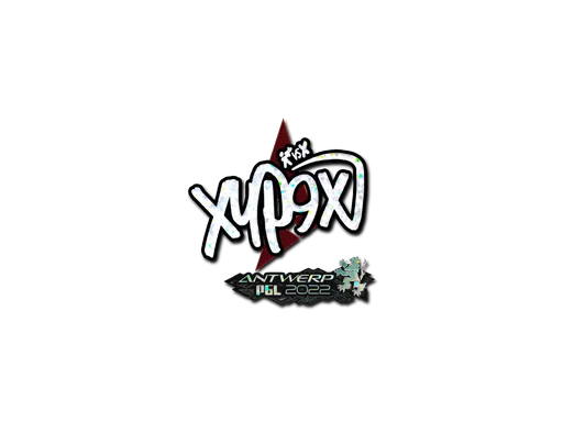Sticker | Xyp9x (Glitter) | Antwerp 2022