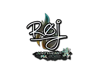 Sticker | roeJ (Glitter) | Antwerp 2022