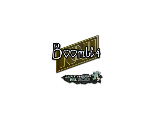 Sticker | Boombl4 (Glitter) | Antwerp 2022