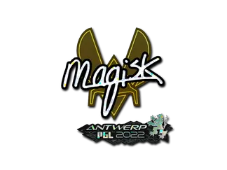 Sticker | Magisk (Glitter) | Antwerp 2022
