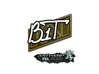 Sticker | b1t (Glitter) | Antwerp 2022