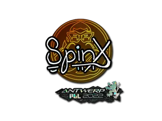 Sticker | Spinx (Glitter) | Antwerp 2022