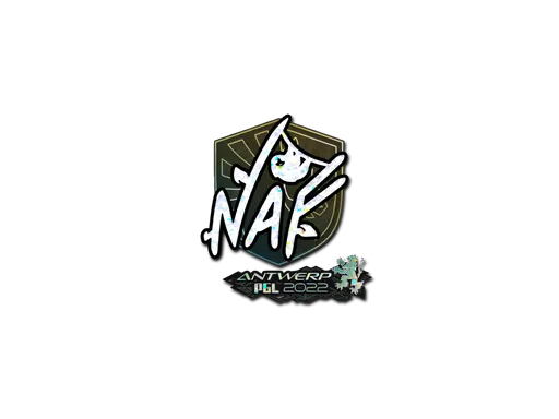 Sticker | NAF (Glitter) | Antwerp 2022