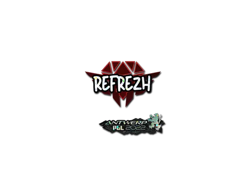Sticker | refrezh (Glitter) | Antwerp 2022