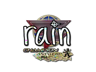 Sticker | rain (Glitter, Champion) | Antwerp 2022