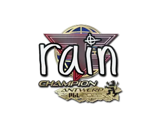 Sticker | rain (Champion) | Antwerp 2022