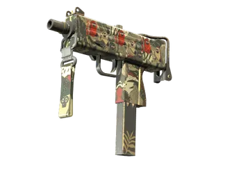 MAC-10 | Monkeyflage (Field-Tested)