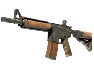 M4A4 | Poly Mag (Battle-Scarred)