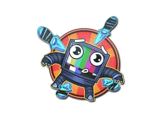 Sticker | TV On Mirage