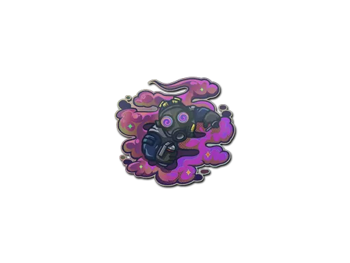 Sticker | Get Smoked (Holo)