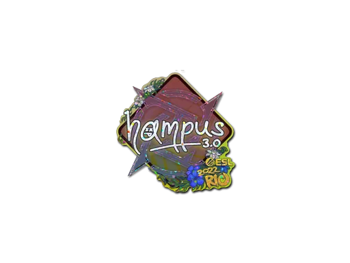 Sticker | hampus (Glitter) | Rio 2022