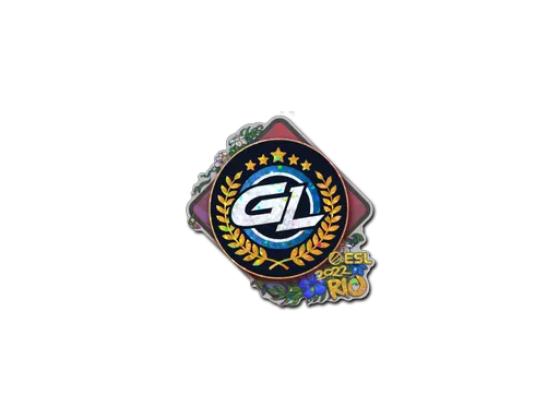 Sticker | GamerLegion (Glitter) | Rio 2022