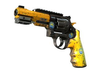 StatTrak™ R8 Revolver | Banana Cannon (Well-Worn)