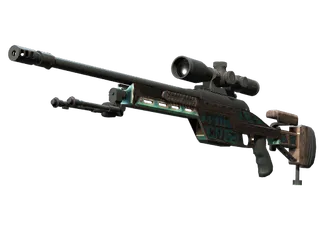 SSG 08 | Azure Glyph (Minimal Wear)