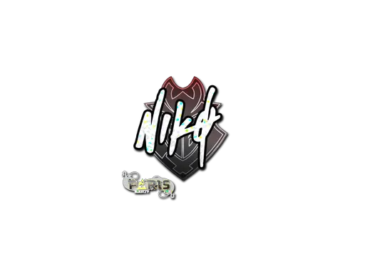 Sticker | NiKo (Glitter) | Paris 2023