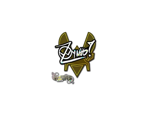Sticker | ZywOo (Glitter) | Paris 2023