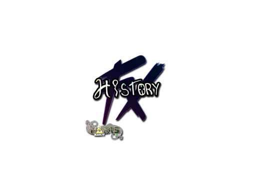 Sticker | History (Glitter) | Paris 2023