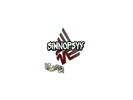 Sticker | sinnopsyy (Glitter) | Paris 2023