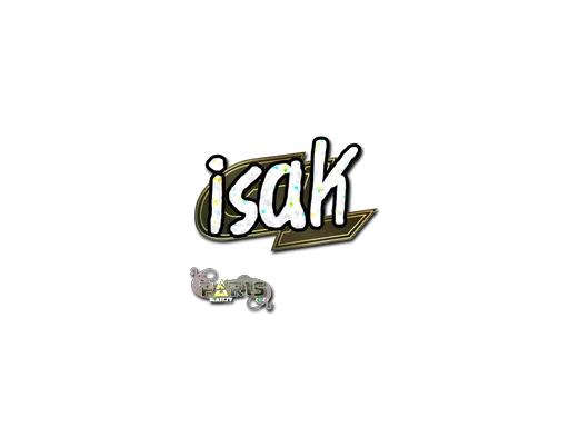 Sticker | isak (Glitter) | Paris 2023