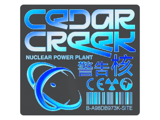 Sticker | Cedar Creek (Holo)