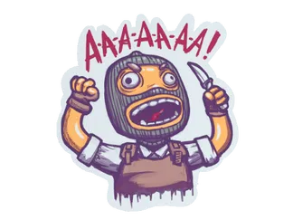 Sticker | Angry T