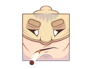 Sticker | Bum A Smoke