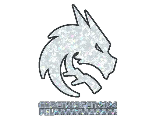 Sticker | Team Spirit (Glitter) | Copenhagen 2024