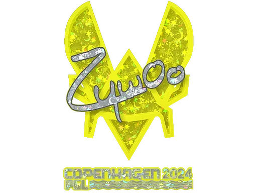 Sticker | ZywOo (Glitter) | Copenhagen 2024