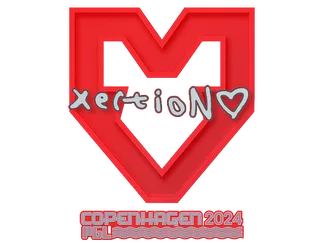 Sticker | xertioN | Copenhagen 2024