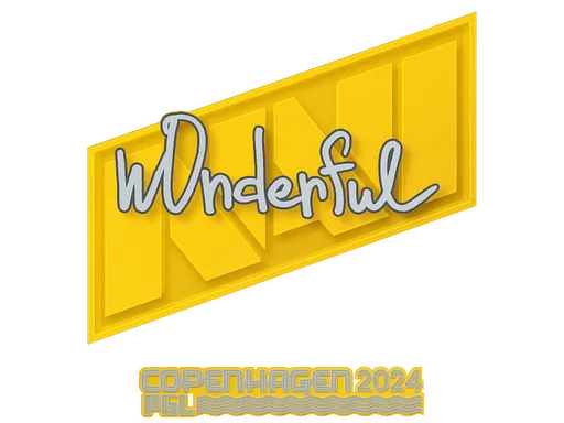 Sticker | w0nderful | Copenhagen 2024