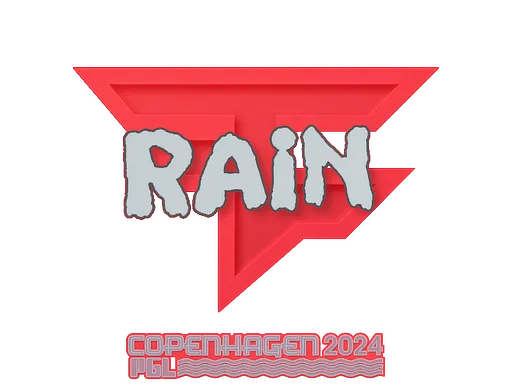 Sticker | rain | Copenhagen 2024